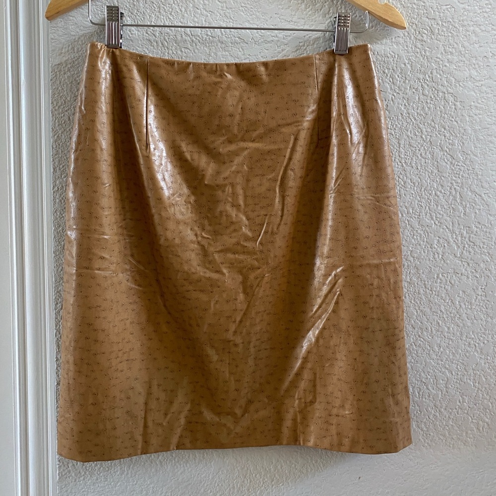Elliott Lauren Light Brown‎ Pencil Skirt